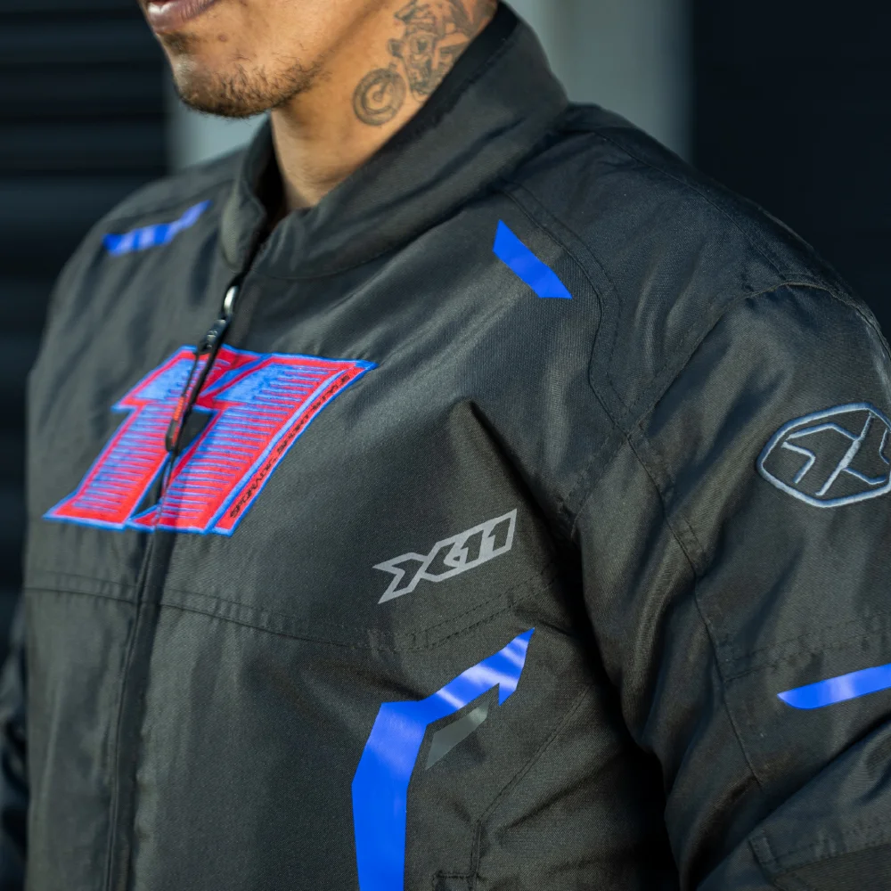 Jaqueta X11 Masculina One Sport Sporadic Vermelho/Azul - Spinelli
